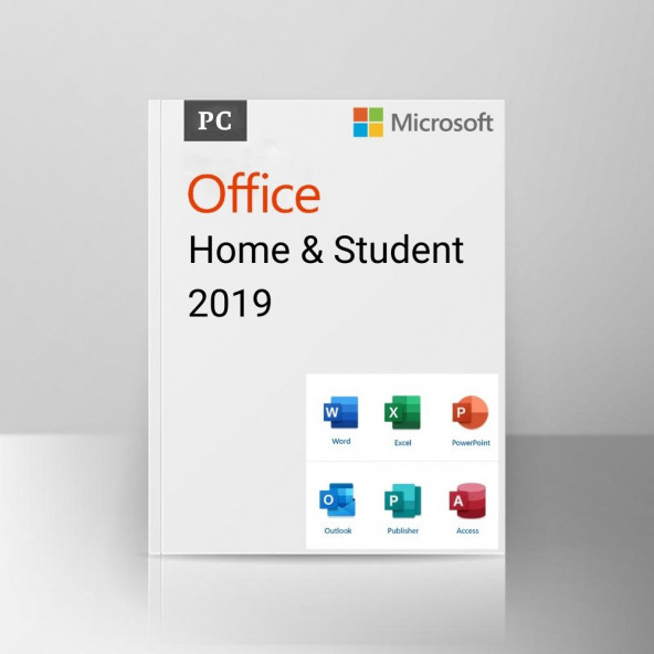 Microsoft Office 2019 Home and Student Dijital Lisans Anahtarı OEM PC