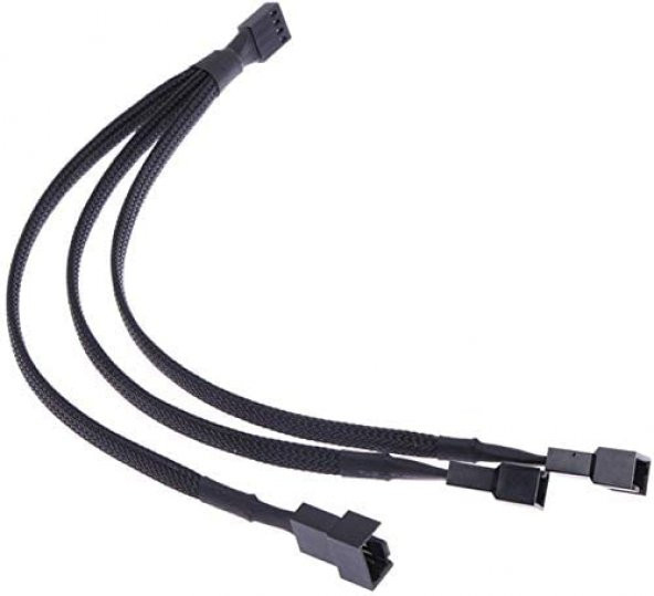 OEM  Fan Çoklayıcı Y PWM Kablosu 4 pin Switch 3 pin 3 Port