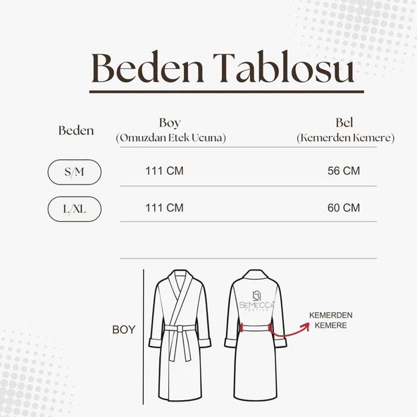 Pamuklu  Kadife Kapüşonlu Unisex Mürdüm Bornoz - 10