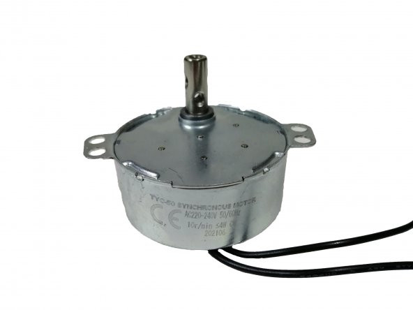 TYC 50 10 RPM CW Tek Yön 4W AC Senkron Motor, Şömine Motoru - 2