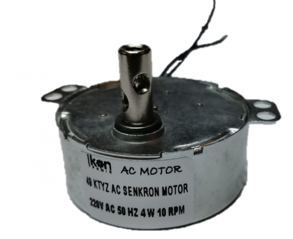 Tyc50.49Ktyz 10Rpm 4W Ac Senkron Motor Mikro Dalga Fırın Motor Çift Yön - 3