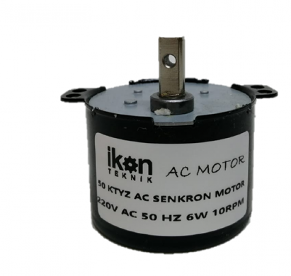 220V 10 Rpm 6W Ac Senkron Motor Viyol Motoru