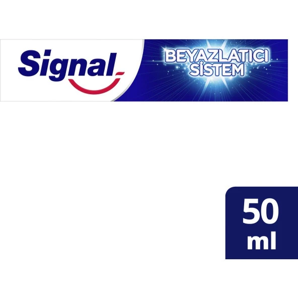Signal Diş Macunu Beyazlatıcı Sistem 50 Ml