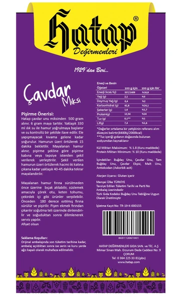 Hatap Çavdar Ekmeği Miksi - 2