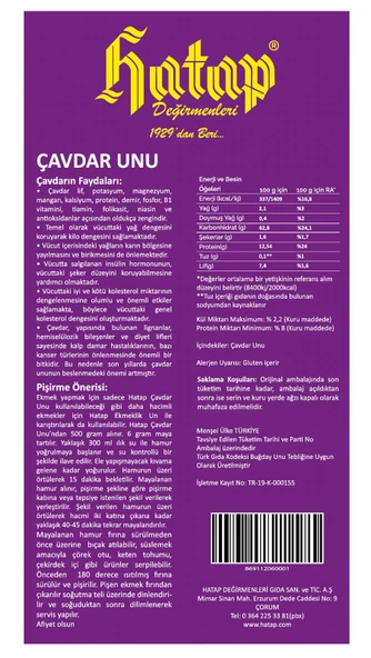 Hatap Çavdar Unu - 2
