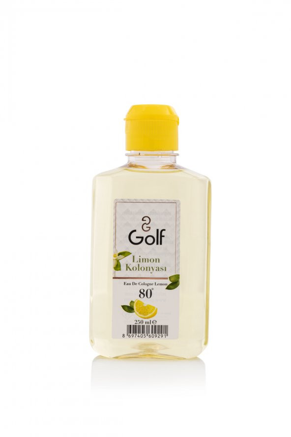 Golf Cosmetics Limon Kolonyası 80 Derece 250 ML