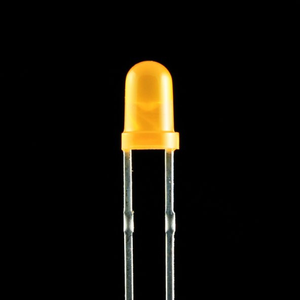 3mm Led Turuncu Everlight - 1000 Adet - 3