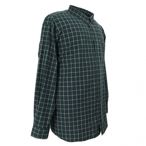 Pamuklu Büyük Beden Oduncu Gömlek & 3XL-10XL - 2