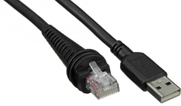 El Tipi Barkod Okuyucu USB Kablosu Perkon PS4300 1.8 Metre