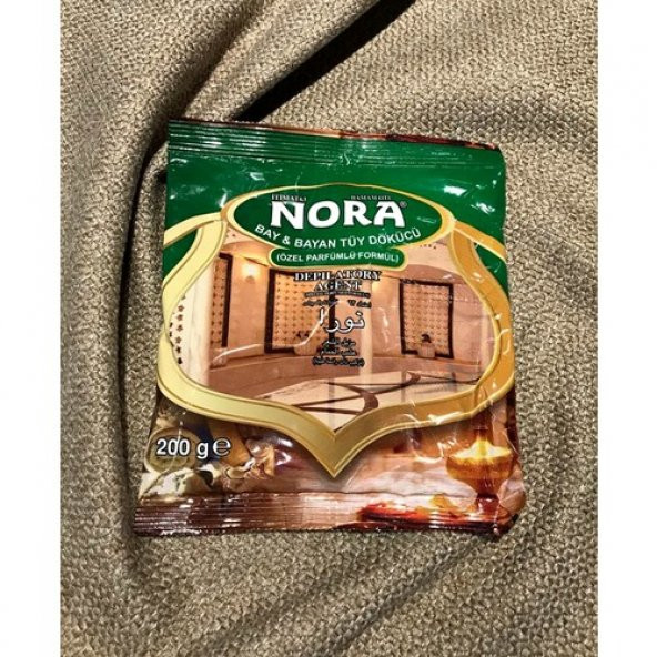 Nora Bay Bayan Tüy Dökücü Kokusuz Özel Parfümlü Hamam Otu Depilatory Agent 200 gr