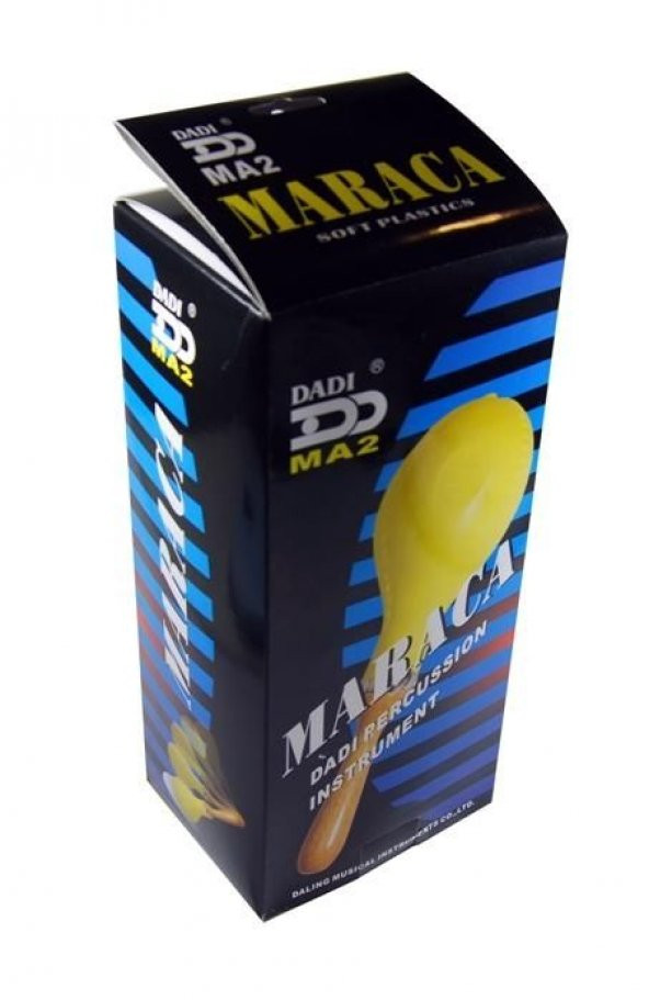 Marakas Plastik Ahşap Saplı Dadi - MA2YL