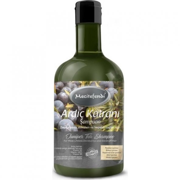 Mecitefendi Ardıç Katranı (Katranlı) Bitkisel Şampuan 400 ml