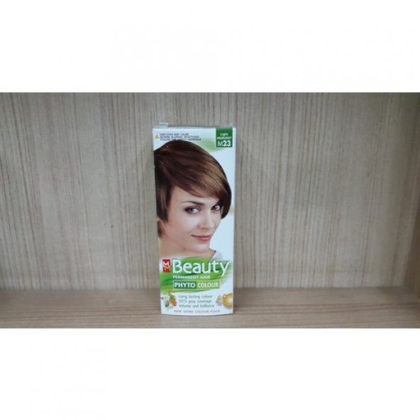Mm Beauty Bitkisel Saç Boyası Açık Fındık Kabuğu M23