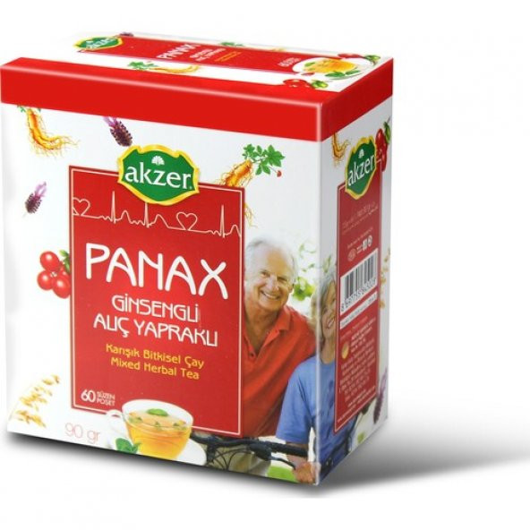 Akzer Panaxlife 60Lı Süzen Poşet