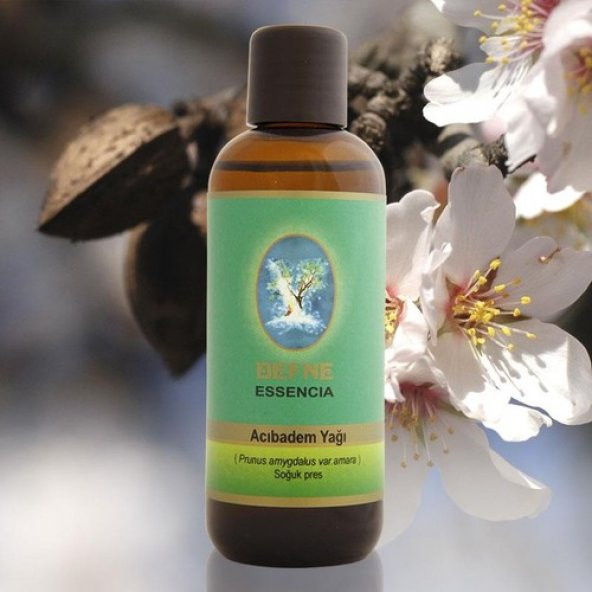 Nuka Acı Badem Yağı 30 Ml Soğuk Pres Yağ Cilt Bakım Ve Masaj Yağı ürün görseli