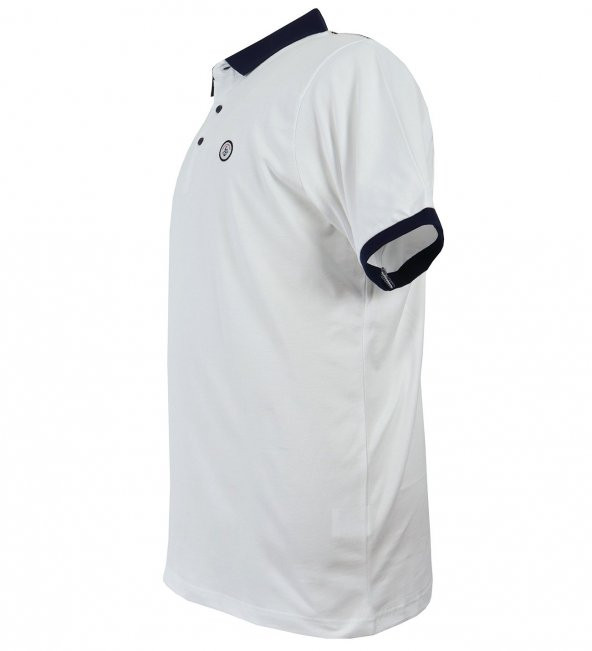 Büyük Beden Erkek Tişört Likralı Pike Polo Yaka - 9