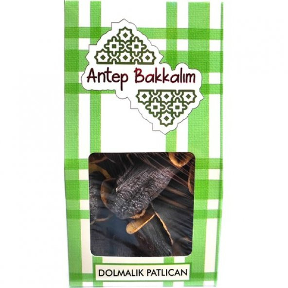 Antep Bakkalım Dolmalık Kuru Patlıcan 50li - 2