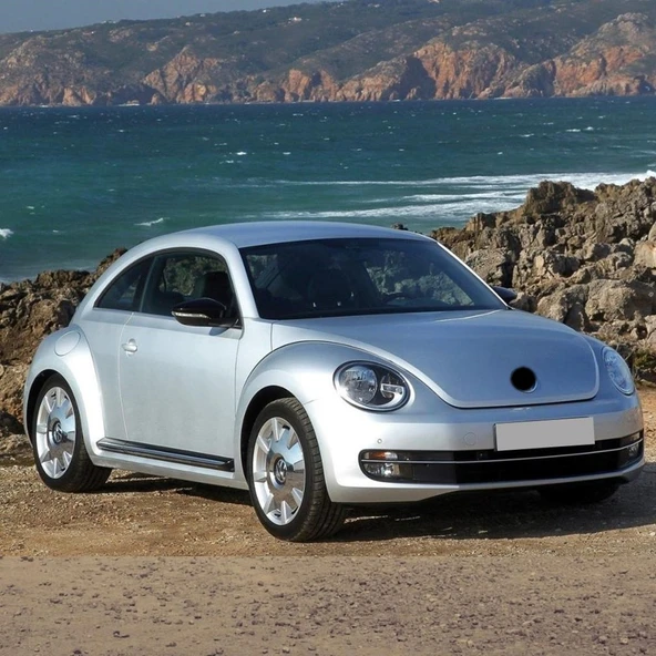 VW Beetle 2012-2019 Sol Yan Dış Dikiz Aynası Camı Isıtmalı 3C8857521 - 2