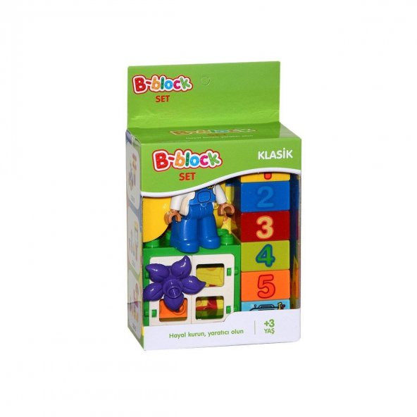 Birlik Toys C2310-11-12 B-Block Mini Blok Seti