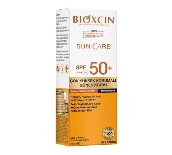 Bioxcin Sun Care Çok Yüksek Korumalı Kuru Ciltler İçin Spf 50+ 50 ml Güneş Kremi