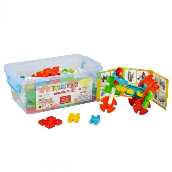 Efe Toys 422 Efe, Dinamik 120 parça Puzzle