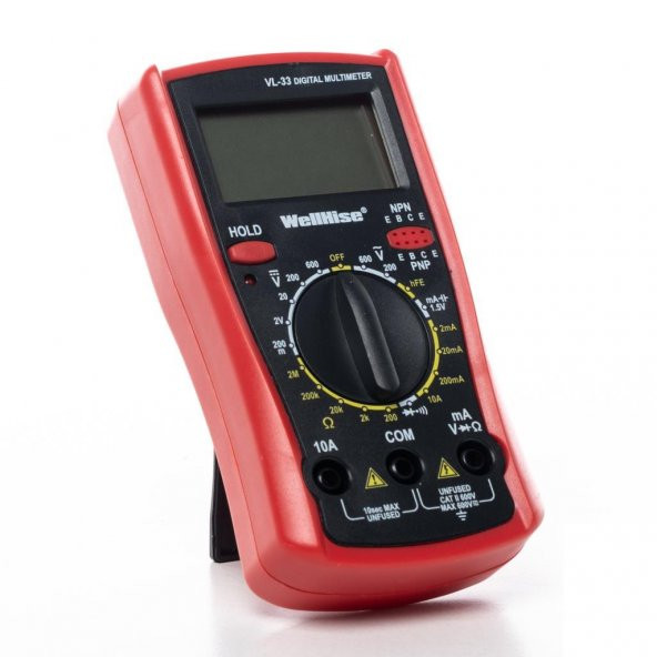 WellHise VL-33 Digital Multimetre Ölçü Aleti Avometre ürün görseli 1