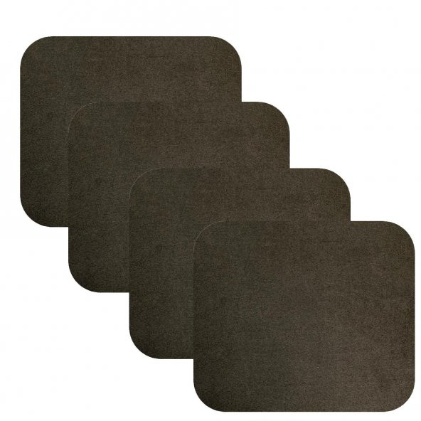 Knsz oturma minderi 4 lü artis&mutlu kahve penye kumaş tel bar taburesi sandalyesi için