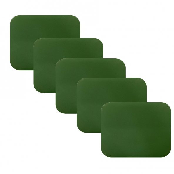 Knsz oturma minderi 5 li zengin&mağrur&uslu yşl suni deri tel bar sandalyesi için ürün görseli 1