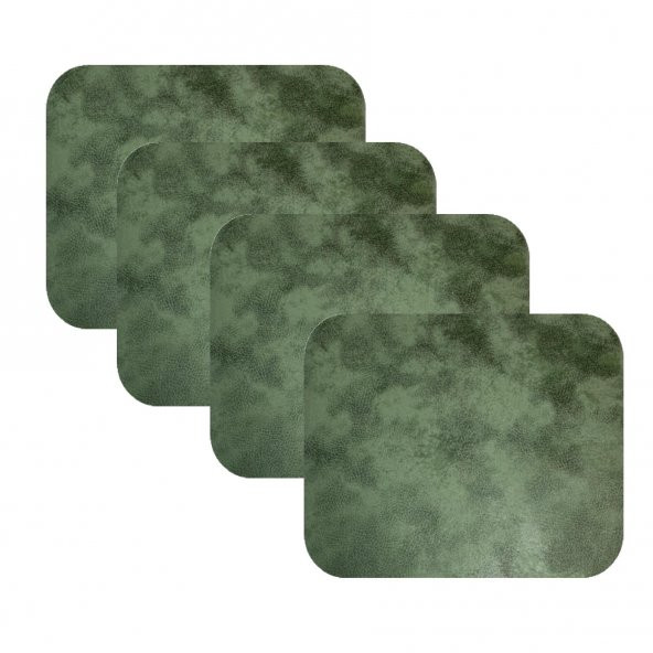 Knsz oturma minderi 4 lü mazlum haki siyah kumaş tel sandalyesi oturma yeri için - 2