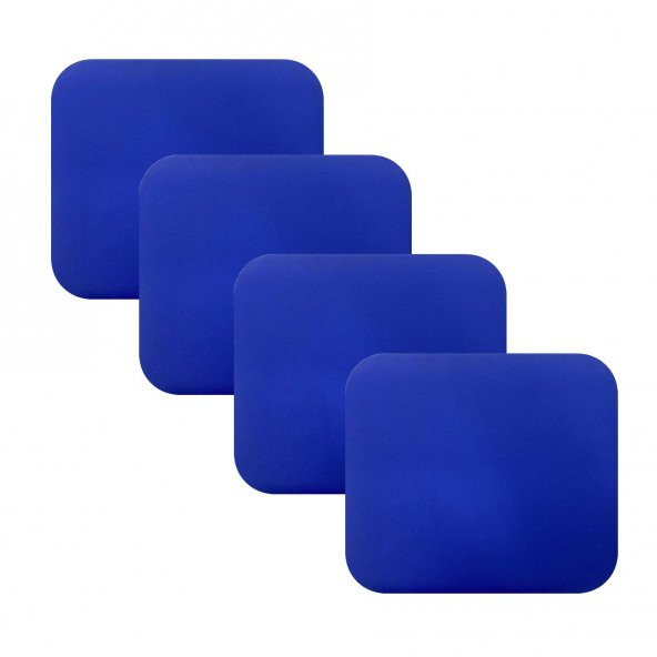 Knsz oturma minderi 4 lü mazlum mvi suni deri tel sandalyesi oturma yeri için - Resim 2