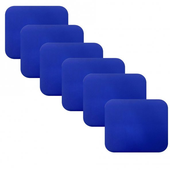 Knsz oturma minderi 6 lı mazlum mvi suni deri tel sandalyesi oturma yeri için - Resim 2