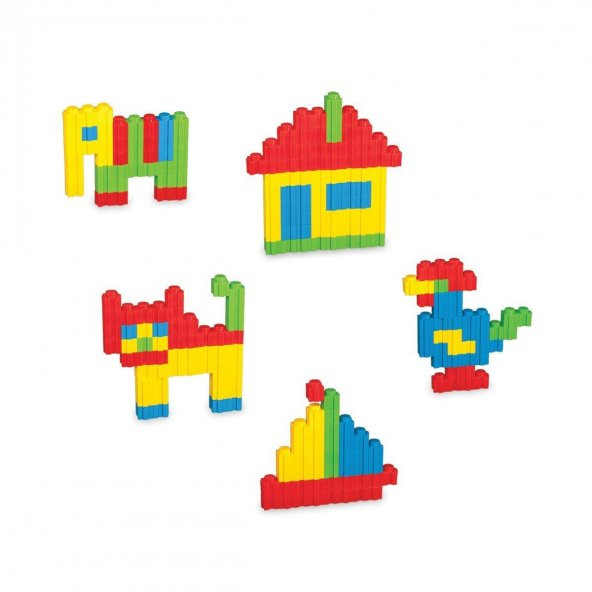 Fen Toys 01939 Dede Maksi Tik Tak Blok Seti 156 Parça - 2