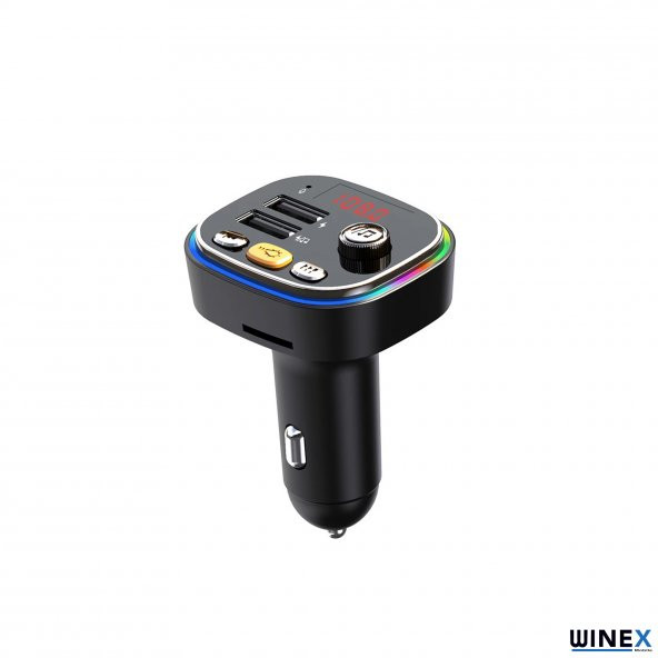 Winex C20 Fm Handsfree Bluetooth Modülatör Araç MP3 Player - 2