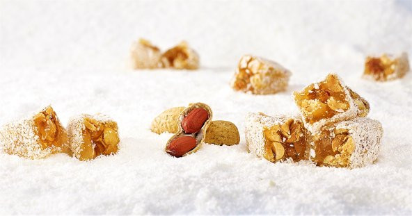 Hindistan Cevizli Yer Fıstıklı Lokum250 Gr. - 2