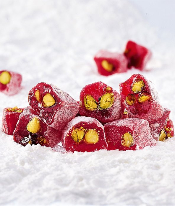 Mini Narlı Antep Fıstıklı Lokum250 Gr.