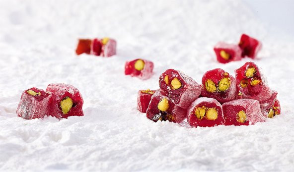 Mini Narlı Antep Fıstıklı Lokum250 Gr. - 2