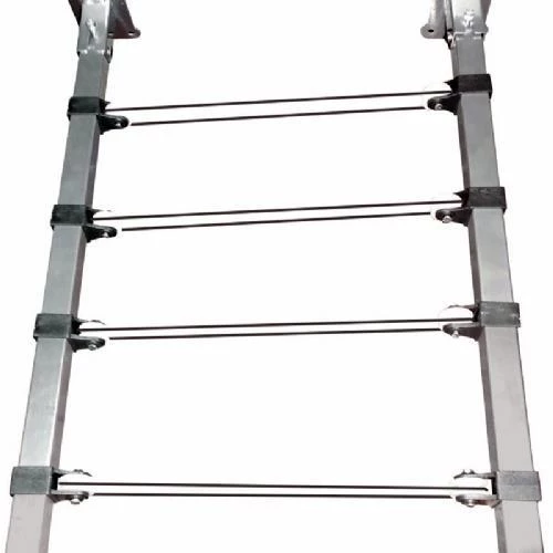 Duvara Monteli Paslanmaz Makaralı Katlanır Çamaşır Askısı İP HEDİYELİ - 4