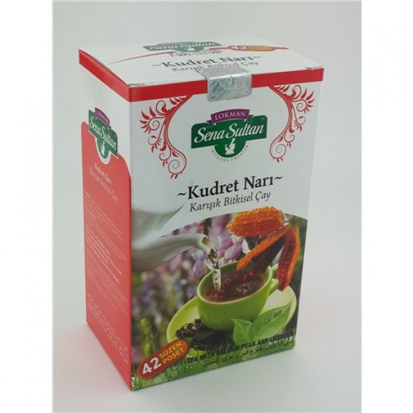 Lokman Sena Sultan Kudret Narlı Meyan Köklü Karışık Çay (84 Gr.) 42Li Süzen Poşet Mda