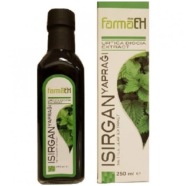 Lokman Aktar Isirgan Yapraği Ekstrakti Farmaek 250 ml - 2