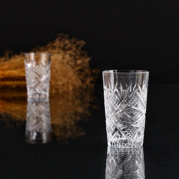 6 lı Kahve Yanı Su Bardağı Takımı - Göz Dekor - 2