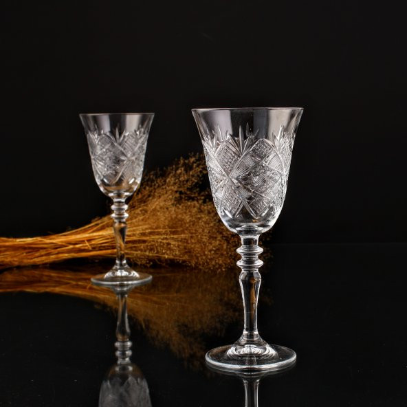 Kikovski 6 lı Ayaklı Bardak Takımı - Göz Dekor