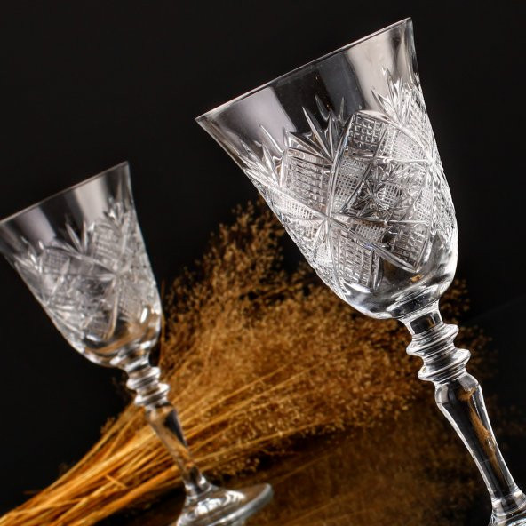 Kikovski 6 lı Ayaklı Bardak Takımı - Göz Dekor - 2