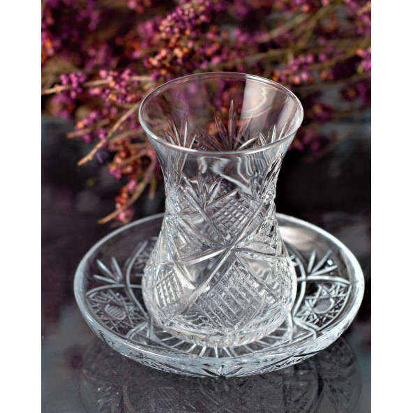 Kikovski 12 Parça Çay Takımı -  İncebelli - Göz Dekor - 5