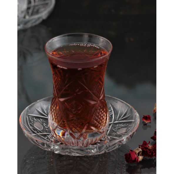 Kikovski 12 Parça Çay Takımı - Klasik Boy - Göz Dekor - 3