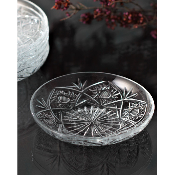 Kikovski 6 Kişilik Çay Tabağı Paşabahçe Göz Dekor - Büyük Boy - 3