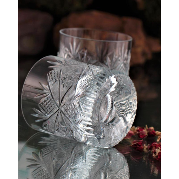 Kikovski 6 lı Viski Bardağı Takımı - Göz Dekor - 4