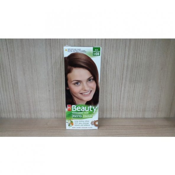Mm Beauty Bitkisel Saç Boyası Sütlü Kahve M08