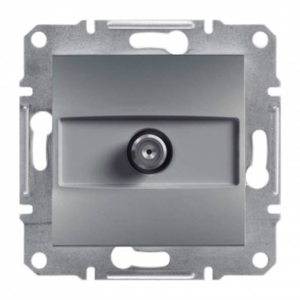 Schneider Asfora SAT Priz SONLU 1DB Çelik EPH3700162