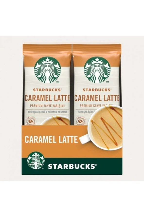 Starbucks Caramel Latte Kahve Karışımı 21.5 Gr X 10 Paket