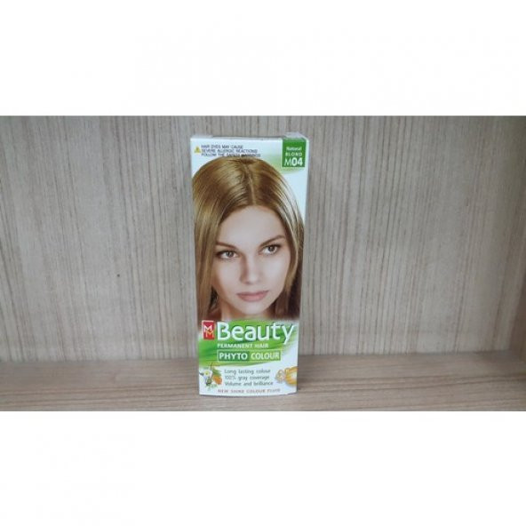 Mm Beauty Bitkisel Saç Boyası Doğal Sarı (Kumral) M04